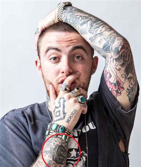 mac miller's tattoos